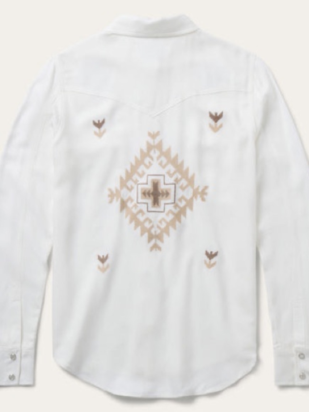 Stetson embroidery pearl snap ptp 19”
